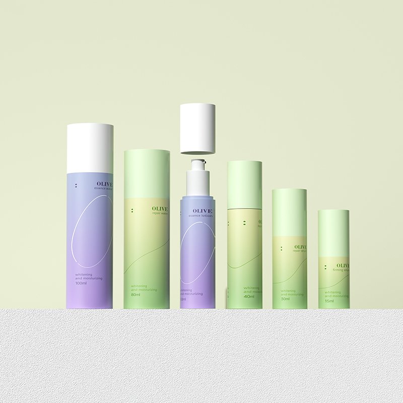 all plastic cosmetic airless bottle