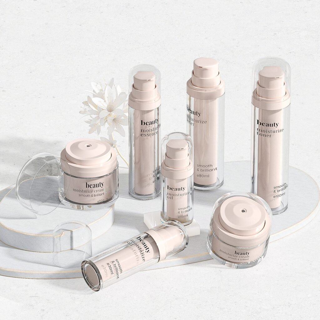 refillable airless bottle set (g158b)