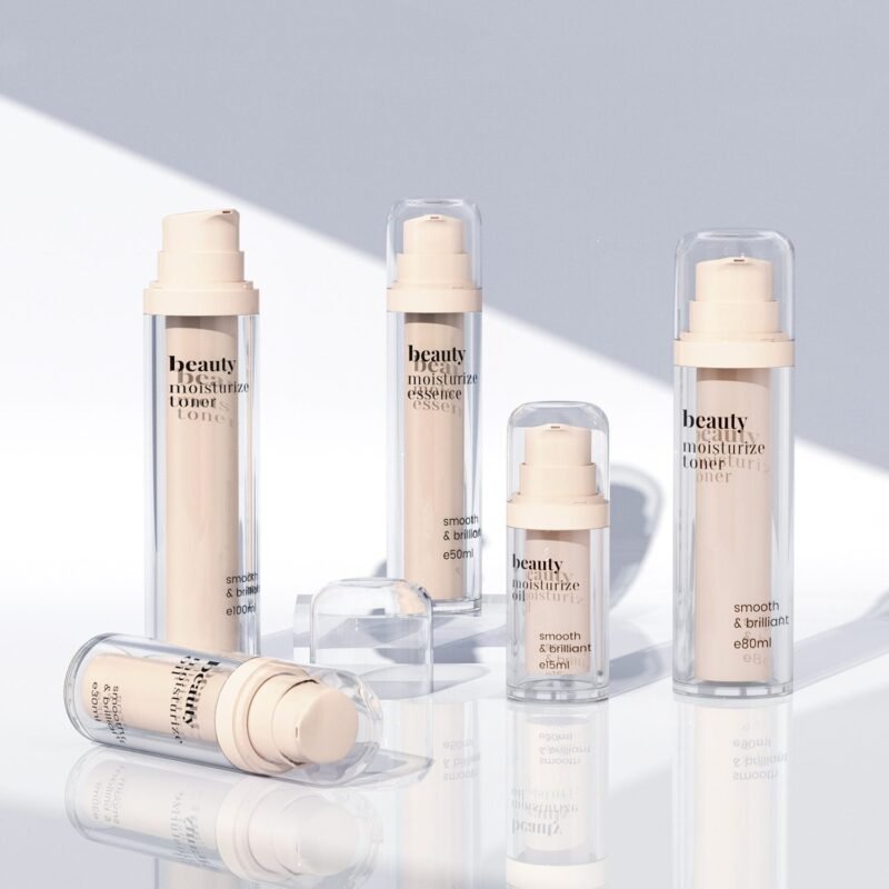 refillable airless bottle set