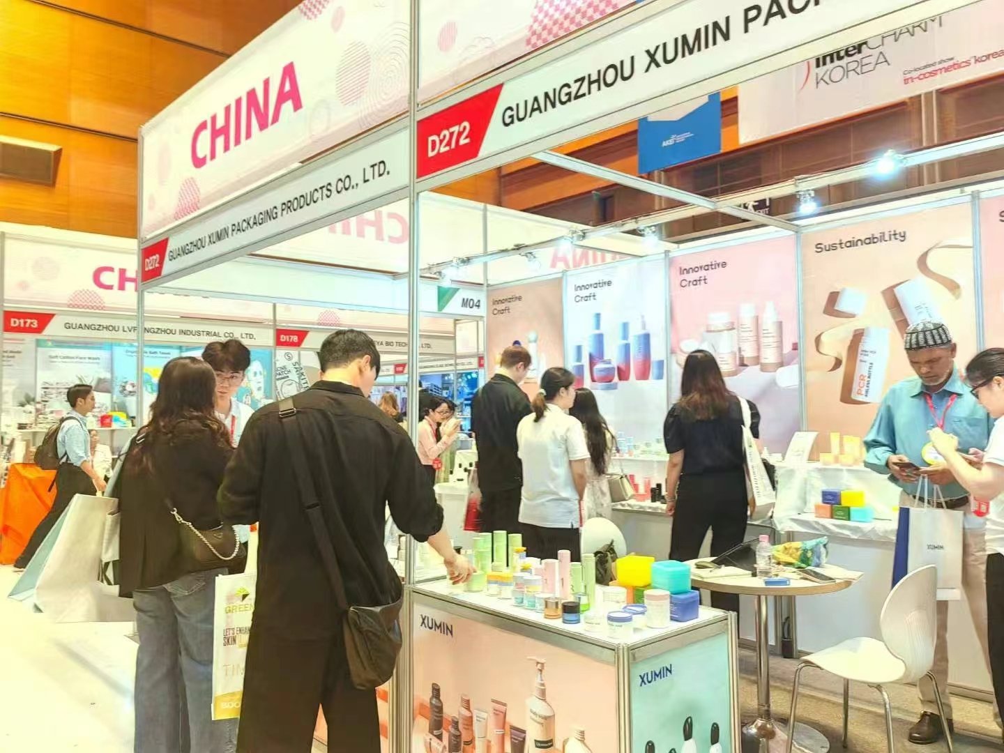 InterCHARM Korea Visitor Interaction