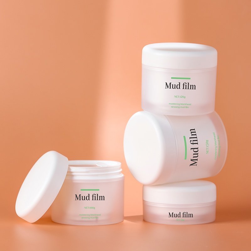 matte cream jar （e304）