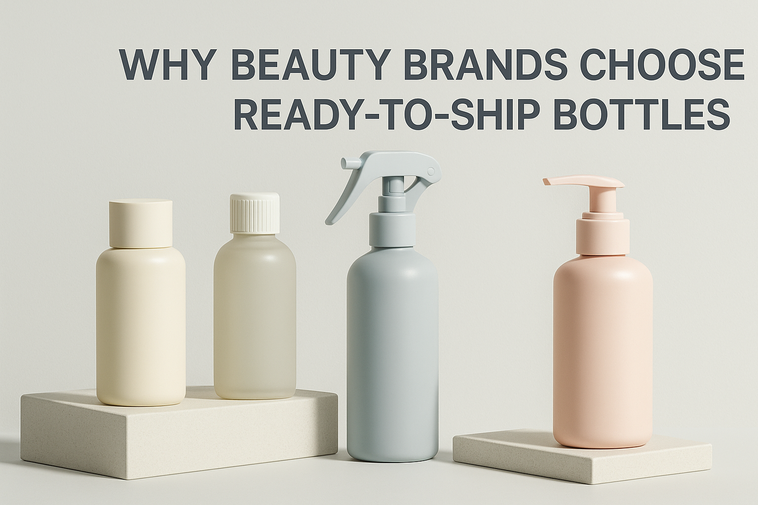 why more beauty brands are choosing ready to ship packaging over custom molds