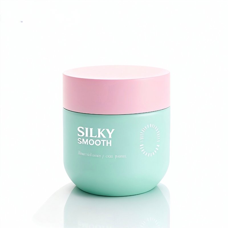 plastic cream jar (g6e4)