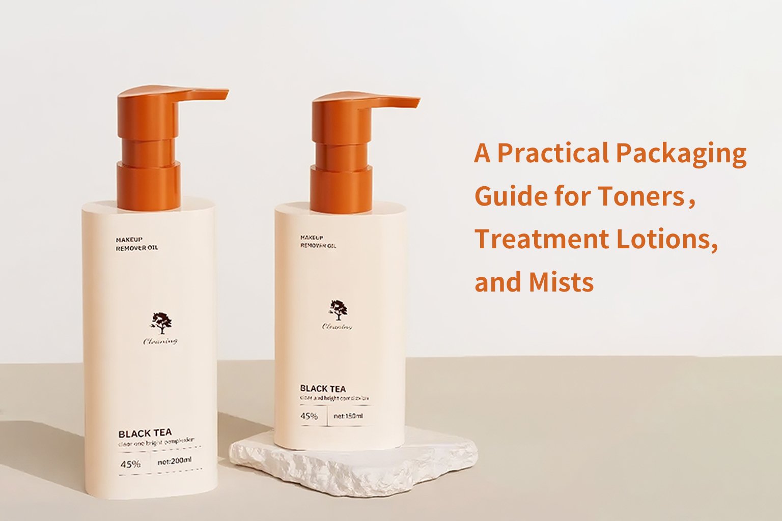 a practical packaging guide for toners, treatment lotions, and mists