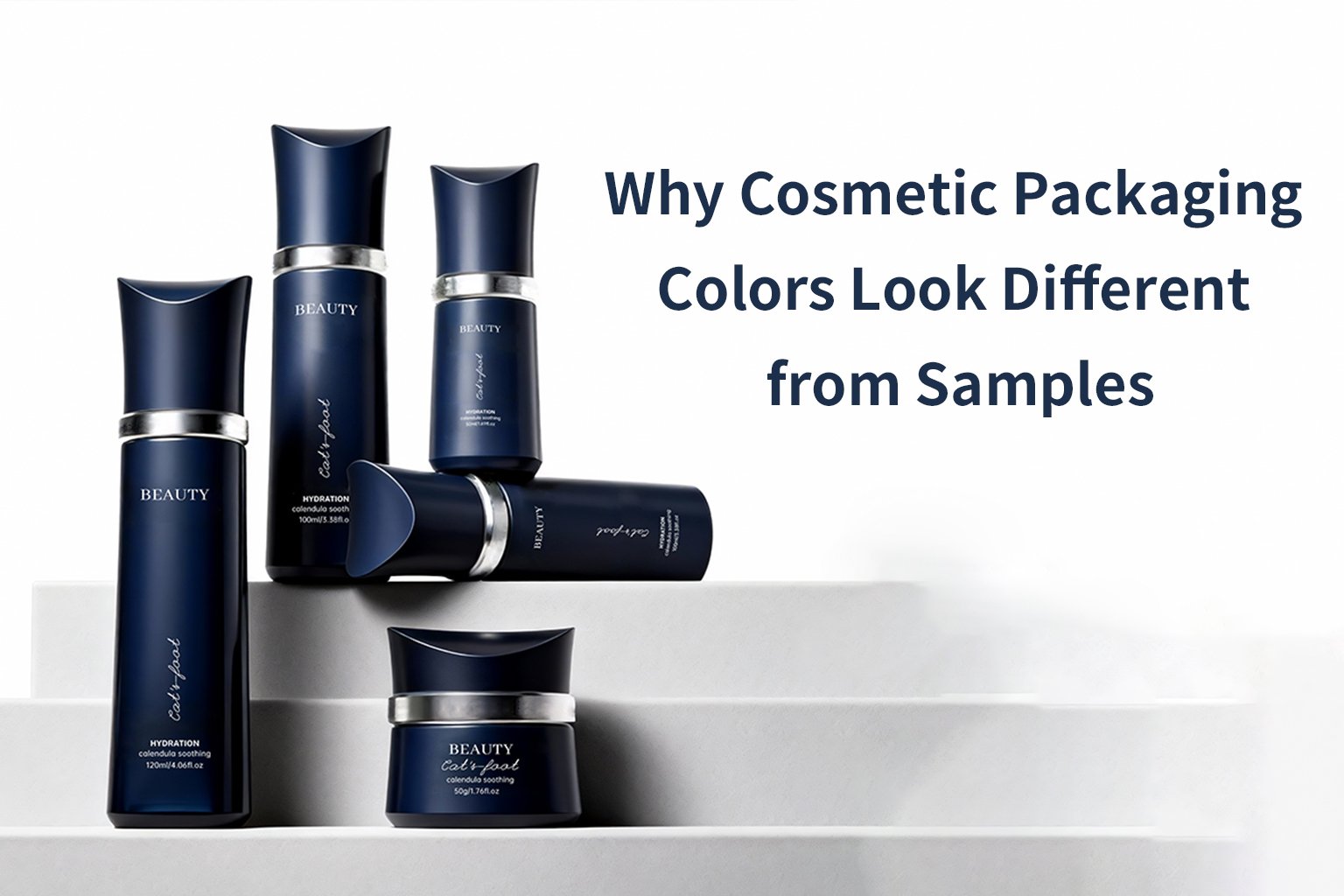 why cosmetic packaging colors look different from samples
