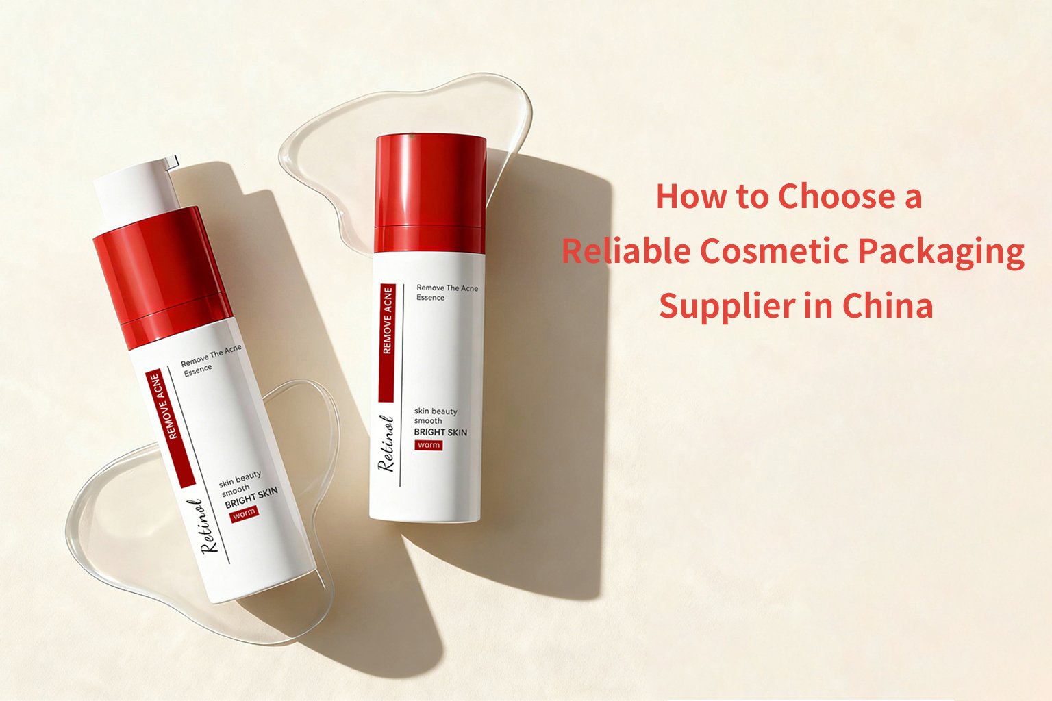 how to choose a reliable cosmetic packaging supplier in china
